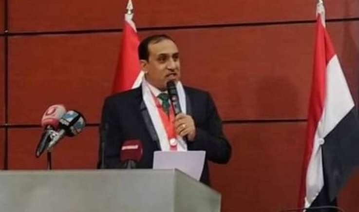 سفير اليمن لدى دمشق معلقا : إما السلام المشرف وإلا فاليد على الزناد
